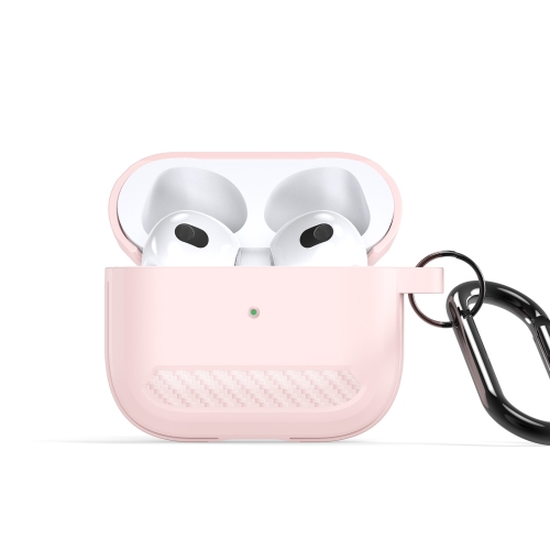 

For AirPods 3 DUX DUCIS PECB Series Earbuds Box Protective Case(Pink)