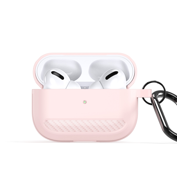 

For AirPods Pro DUX DUCIS PECB Series Earbuds Box Protective Case(Pink)