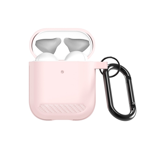 

For AirPods 2 / 1 DUX DUCIS PECB Series Earbuds Box Protective Case(Pink)