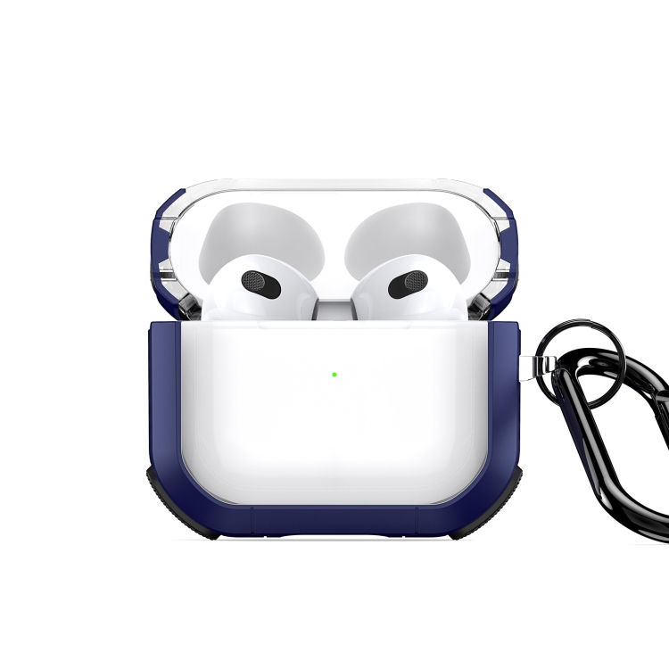 

For AirPods 3 DUX DUCIS PECD Series Earbuds Box Protective Case(Dark Blue)