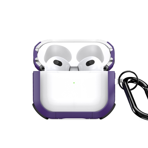 

For AirPods 3 DUX DUCIS PECD Series Earbuds Box Protective Case(Purple)