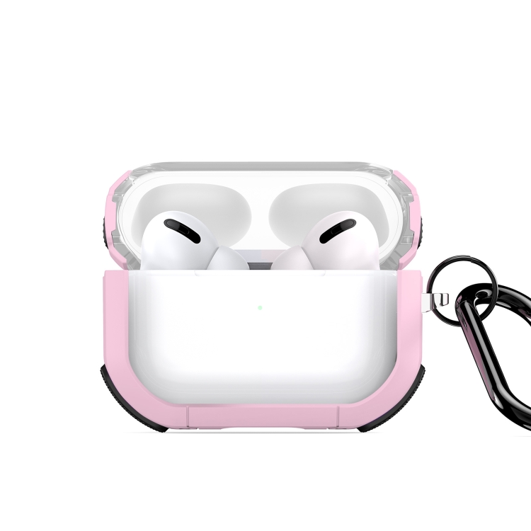 

For AirPods Pro DUX DUCIS PECD Series Earbuds Box Protective Case(Pink)