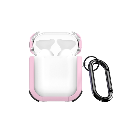 

For AirPods 2 / 1 DUX DUCIS PECD Series Earbuds Box Protective Case(Pink)