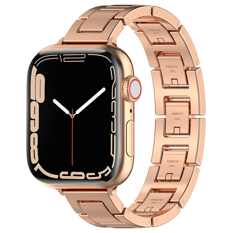 Stainless Steel Iwatch 38mm Rose Gold For Apple Watch Series 38mm
