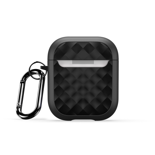 

For AirPods 2 / 1 DUX DUCIS PECC Series Earbuds Box Protective Case(Black)