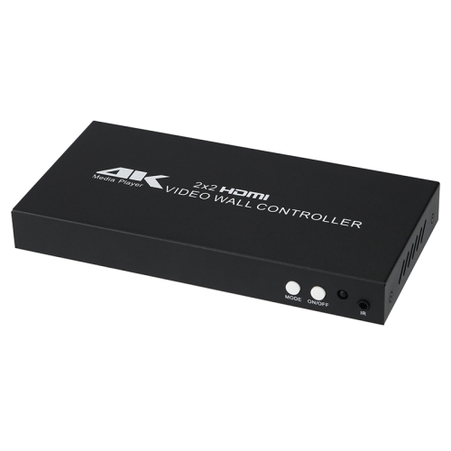 XP02 4K 2x2 HDMI Video Wall Controller Multi-screen Splicing Processor, Style:Ordinary(US Plug)