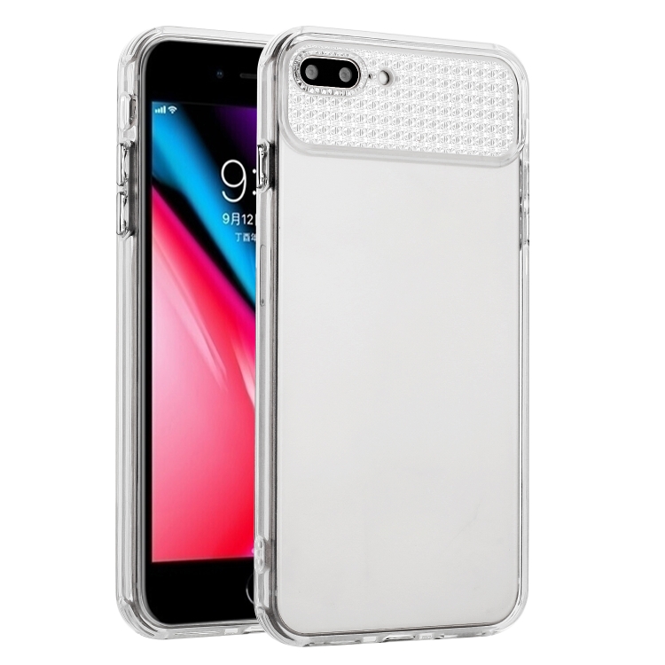 

For iPhone 8 Plus / 7 Plus Star Diamond Transparent TPU Phone Case