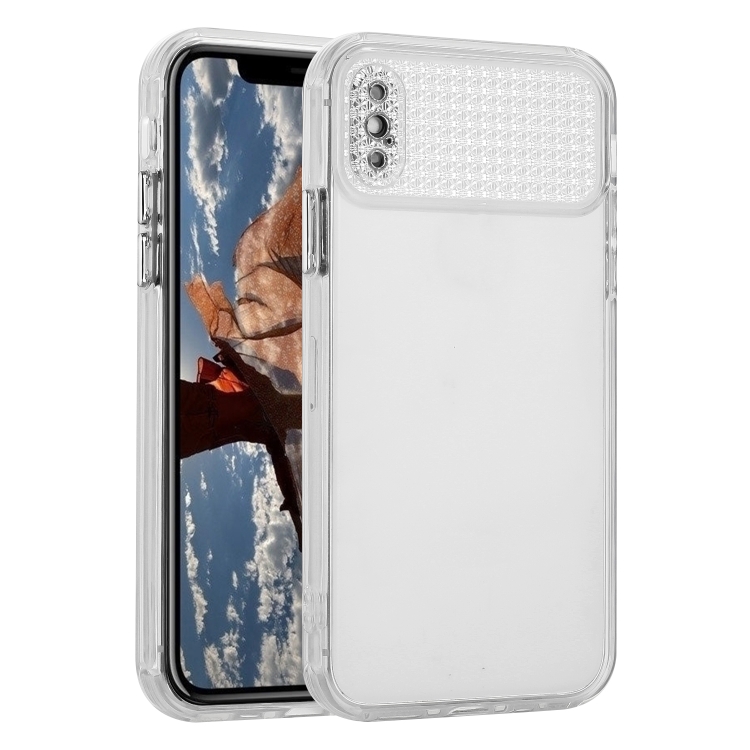 

For iPhone XS Max Star Diamond Transparent TPU Phone Case