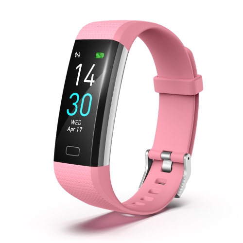 

S5-4 Smart Bracelet IP68 Waterproof Heart Rate Sport Fitness Tracker Smart Watch(Pink)