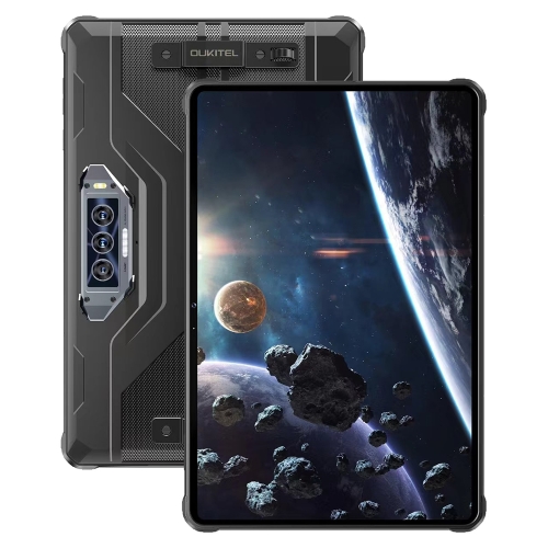 [HK Warehouse] OUKITEL RT8 4G Network IP68/IP69K Rugged Tablet, 6GB+256GB, 11 inch Android 13 MediaTek Helio G99 Quad Core Support Dual SIM, EU Plug(Black) eu warehouse stock electric mountain bike 26 inch fat tire non foldable full suspension electric bicycle custom