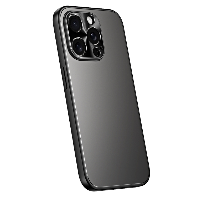 

For iPhone 13 Pro R-JUST RJ-61 Electroplating Frosted TPU + PC Phone Case(Grey)