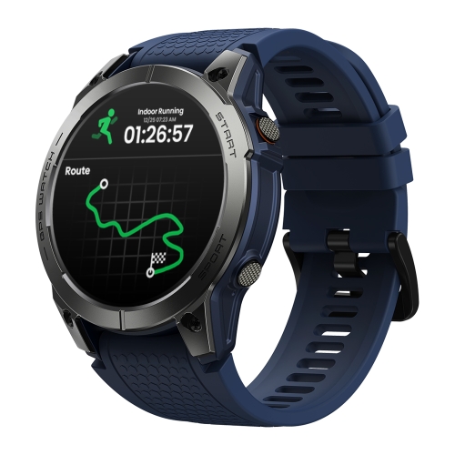 Zeblaze Stratos 3 Pro 1.43 inch AMOLED Screen Sports Smart Watch Support Bluethooth Call(Blue)