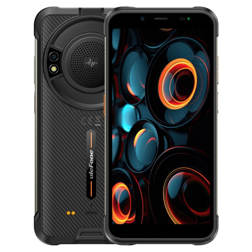 

[HK Warehouse] Ulefone Power Armor 16S Rugged Phone, 8GB+128GB, 9600mAh Battery, Side Fingerprint, 5.93 inch Android 13 Unisoc T616 Octa Core up to 2.0GHz, Network: 4G, NFC, OTG(Black)