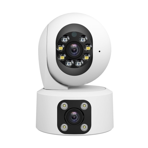 SriHome SH049 2MP + 2MP Humanoid Tracking Smart Night Vision Dual Lens HD IP Camera(AU Plug)