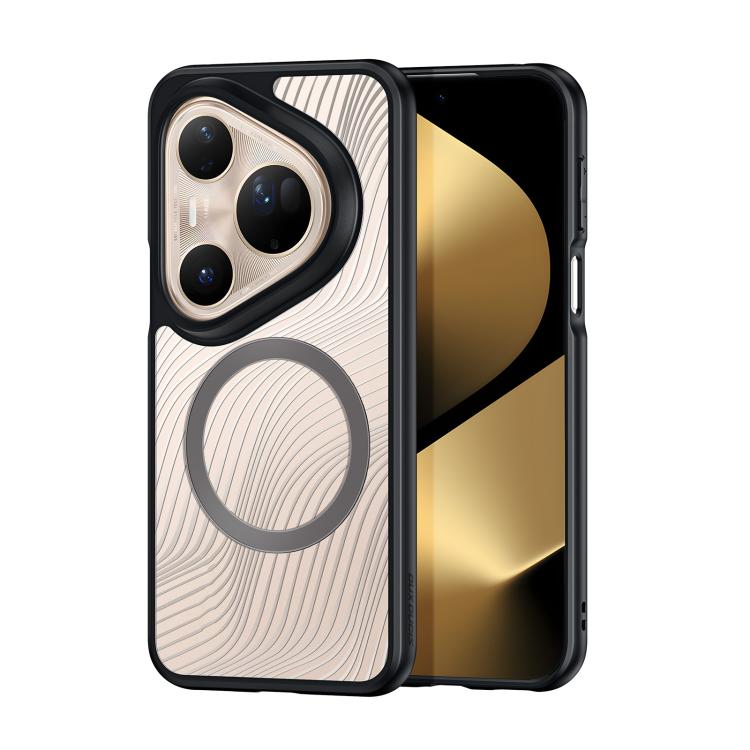 

For Huawei Pura 80 Ultra 5G DUX DUCIS Aimo Mag Series TPU + PC MagSafe Frosted Feel Phone Case(Black)
