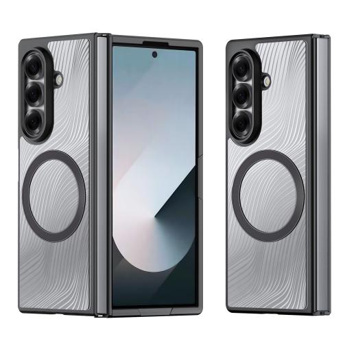 

For Samsung Galaxy Z Fold7 5G DUX DUCIS Aimo Mag Series TPU + PC MagSafe Frosted Feel Phone Case(Black)