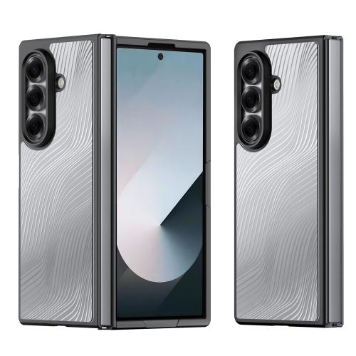 

For Samsung Galaxy Z Fold7 5G DUX DUCIS Aimo Series Frosted Feel Phone Case(Black)