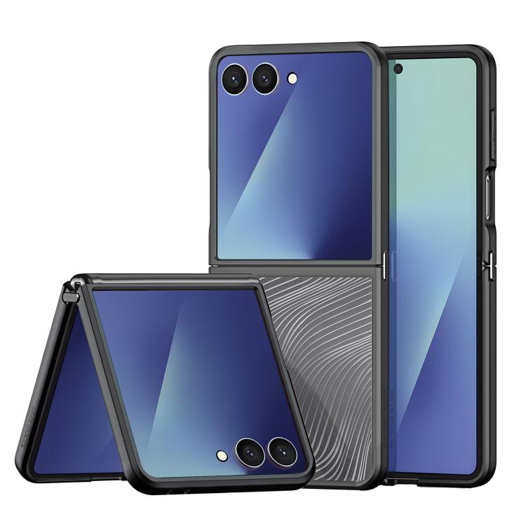 

For Samsung Galaxy Z Flip7 5G DUX DUCIS Aimo Series Frosted Feel Phone Case(Black)