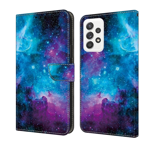 For OPPO A94 5G/A95 5G Crystal Painted Leather Phone case(Starry Sky)