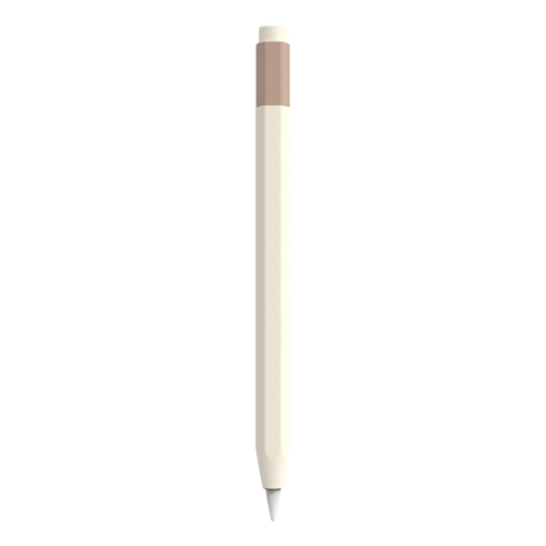 

For Apple Pencil 3 Pencil Style Liquid Silicone Stylus Case(White)