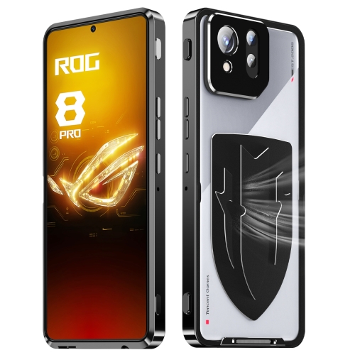 For ASUS ROG Phone 9 / 9 Pro Metal Cooling Phone Case(Black)