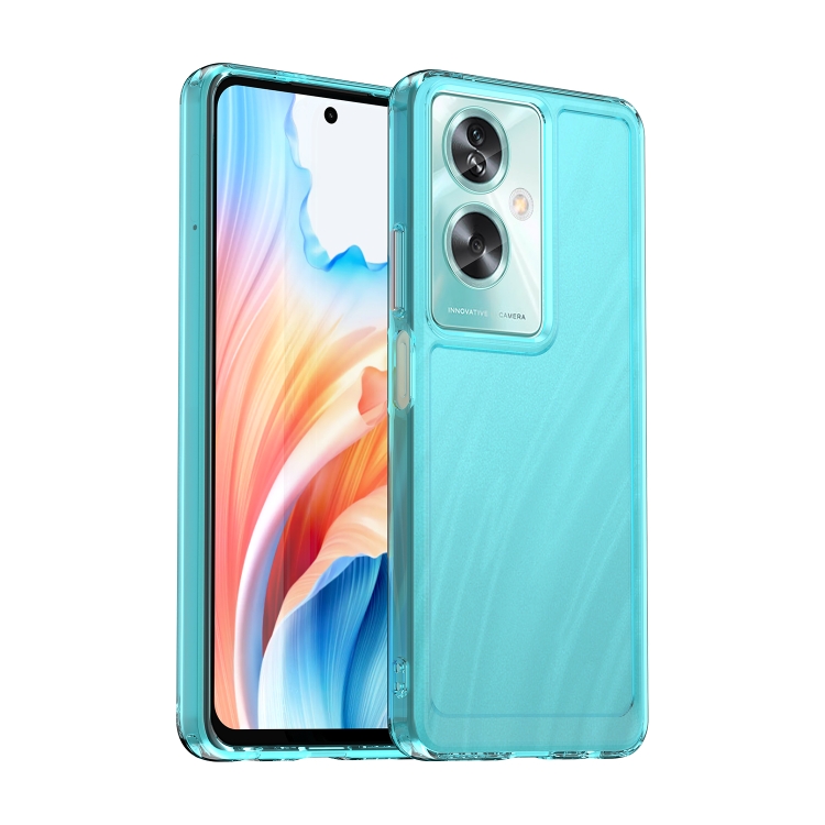 

For OnePlus Nord N30 SE 5G Candy Series TPU Phone Case(Transparent Blue)