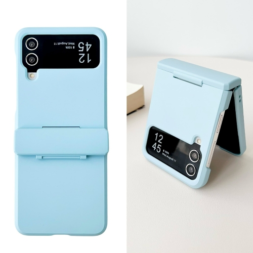 

For Samsung Galaxy Z Flip3 5G Skin Feel PC Full Coverage Shockproof Phone Case(Light Blue)