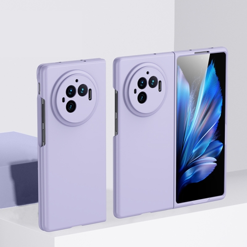 

For vivo X Fold3 Skin Feel PC Full Coverage Shockproof Phone Case(Sakura Purple)