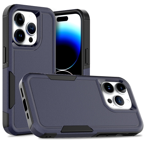 

For iPhone 15 Pro 2 in 1 PC + TPU Phone Case(Dark Blue)