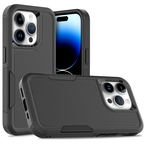 

For iPhone 15 Pro 2 in 1 PC + TPU Phone Case(Black)