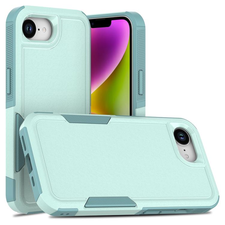 

For iPhone 16e 2 in 1 PC + TPU Phone Case(Light Green)