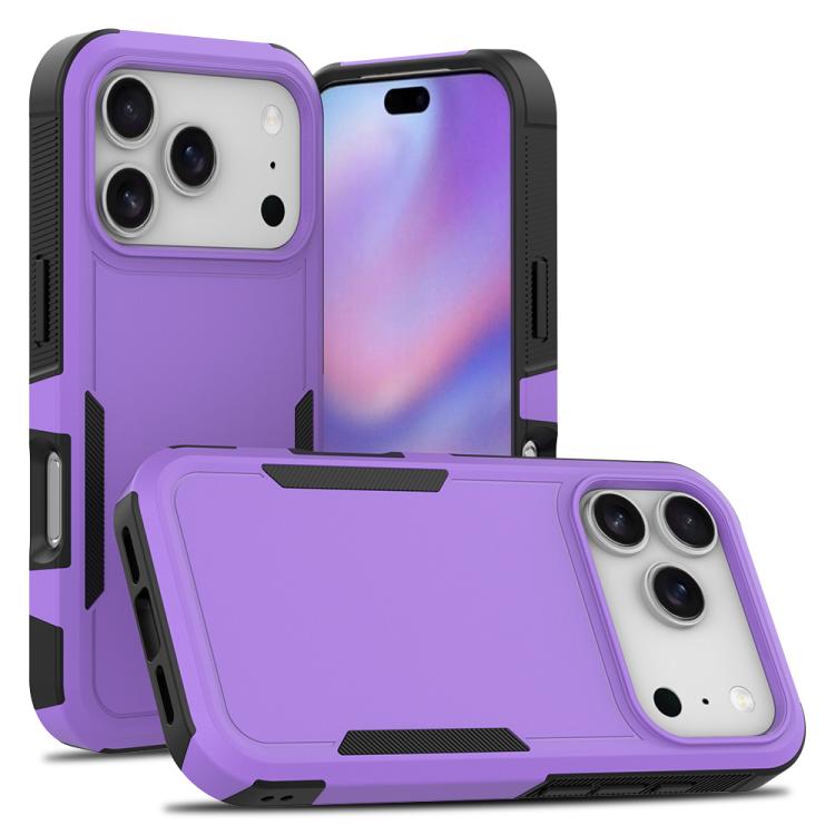 For iPhone 17 Pro 2 in 1 PC + TPU Phone Case(Purple)