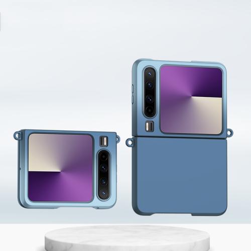 

For Huawei Pura X Gradient Color Skin Feel PC Full Coverage Shockproof Phone Case(Gradient Blue)