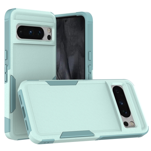 For Google Pixel 8 Pro 2 in 1 PC + TPU Phone Case(Light Green)