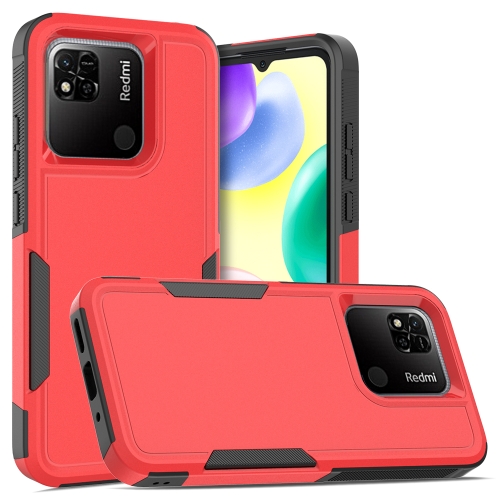 

ForXiaomi Redmi 10A / 9C 2 in 1 PC + TPU Phone Case(Red)