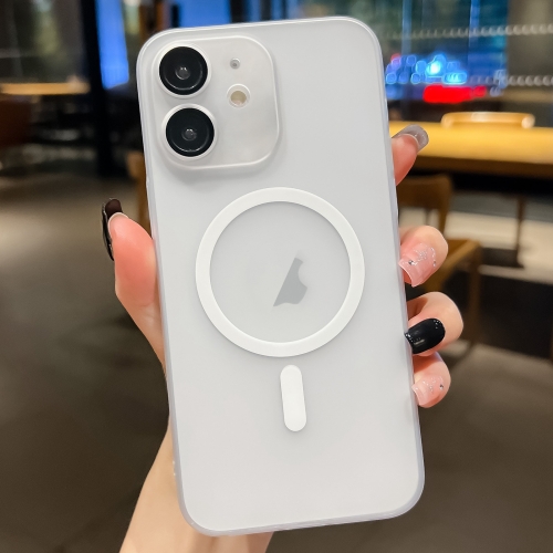 

For iPhone 11 Ultra-thin MagSafe Frosted PC Phone Case(Transparent)
