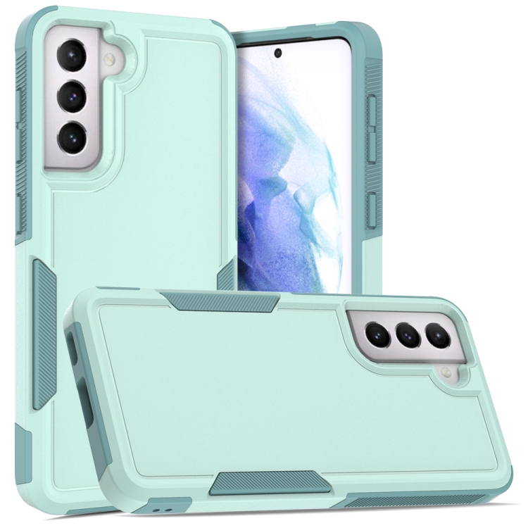 

For Samsung Galaxy S21 5G 2 in 1 PC + TPU Phone Case(Light Green)