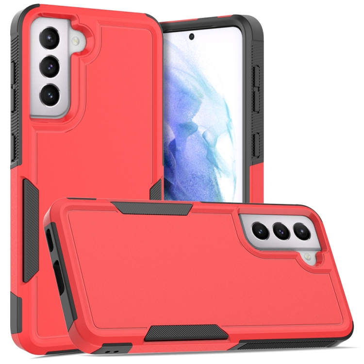 

For Samsung Galaxy S21 5G 2 in 1 PC + TPU Phone Case(Red)