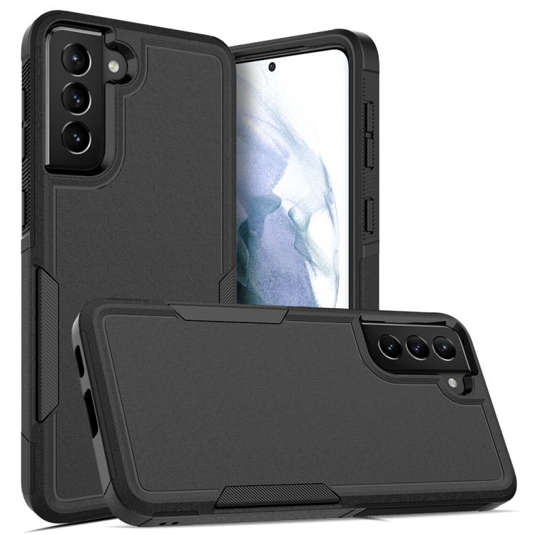 

For Samsung Galaxy S21+ 5G 2 in 1 PC + TPU Phone Case(Black)
