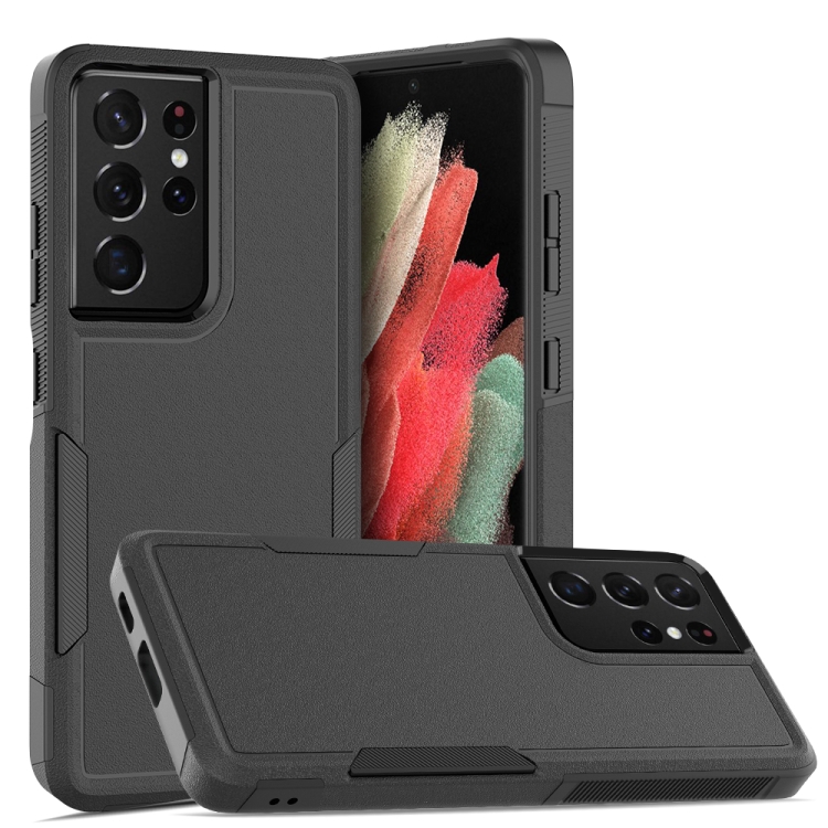 

Samsung Galaxy S21 Ultra 5G 2 in 1 PC + TPU Phone Case(Black)