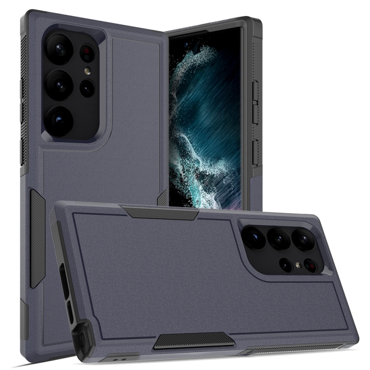 

For Samsung Galaxy S23 Ultra 5G 2 in 1 PC + TPU Phone Case(Dark Blue)