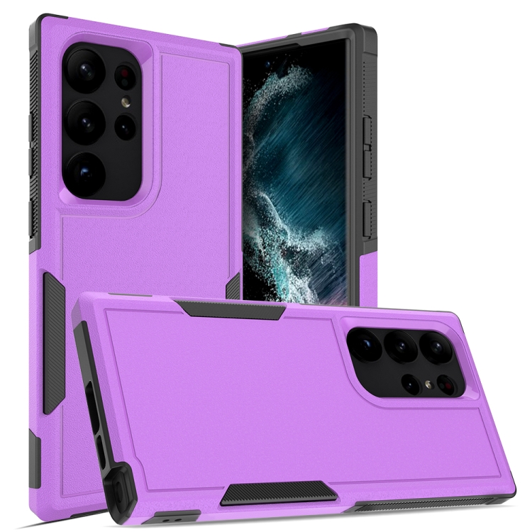 

For Samsung Galaxy S23 Ultra 5G 2 in 1 PC + TPU Phone Case(Purple)