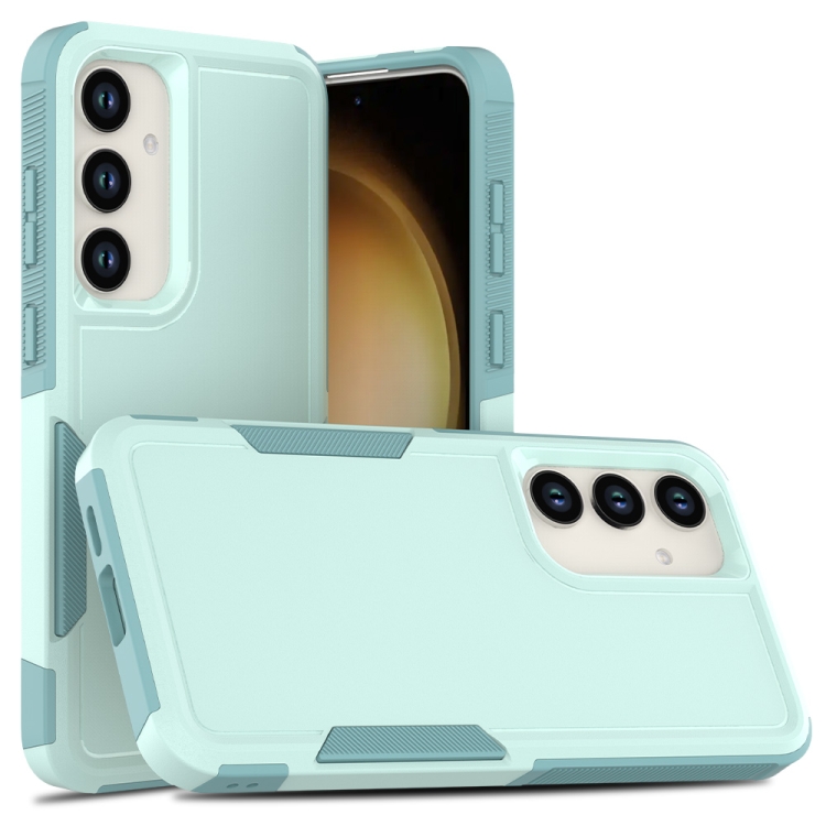 

For Samsung Galaxy S24+ 5G 2 in 1 PC + TPU Phone Case(Light Green)