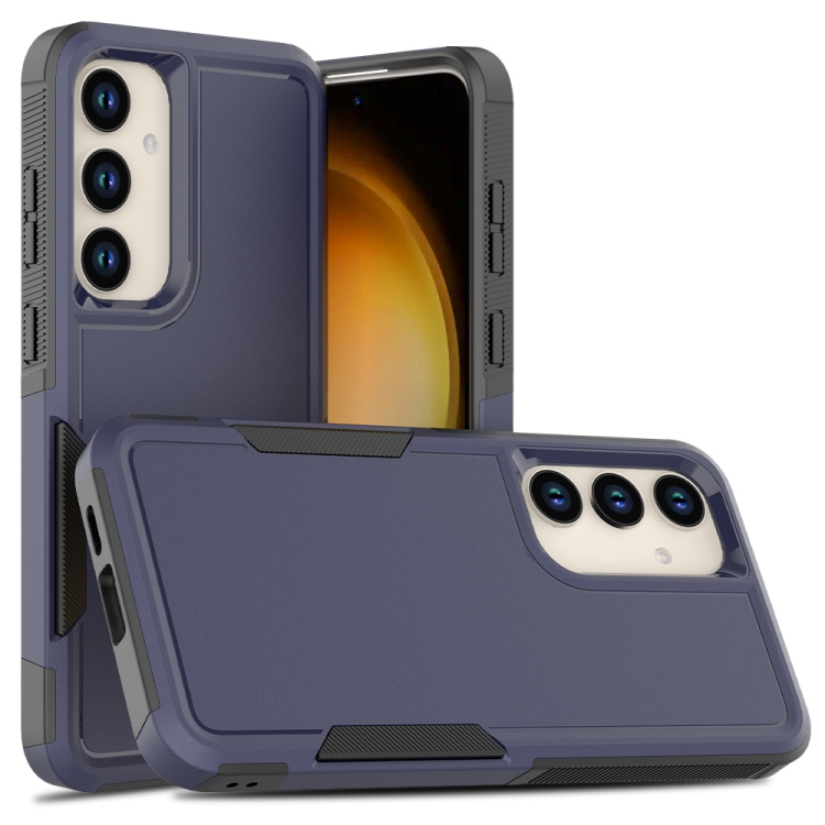 

For Samsung Galaxy S24+ 5G 2 in 1 PC + TPU Phone Case(Dark Blue)