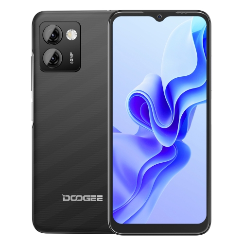 

[HK Warehouse] DOOGEE N50 Pro, 8GB+256GB, Side Fingerprint, 6.52 inch Android 13 Spreadtrum T606 Octa Core 1.6GHz, Network: 4G, OTG(Black)