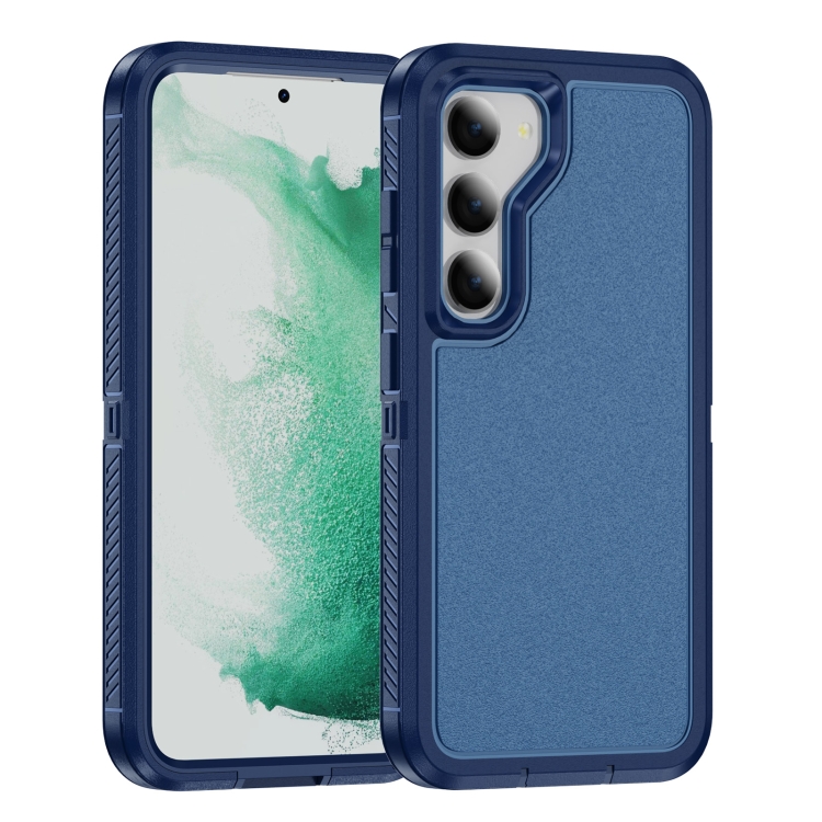 

For Samsung Galaxy S23 5G Guard Frosted Double Layer Phone Case(Royal Blue)