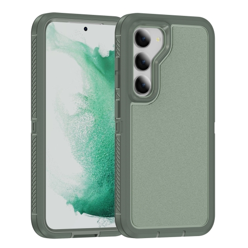 

For Samsung Galaxy S23 5G Guard Life Waterproof Frosted Phone Case(Green)
