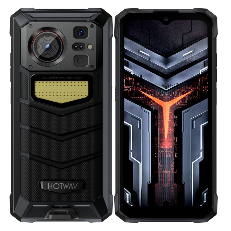 

[HK Warehouse] HOTWAV W11 Rugged Phone, 6GB+256GB, Night Vision, 20800mAh, 6.6 inch Android 13 MT8788 Octa Core, Network: 4G, OTG, Recording Call (Cosmic Black)