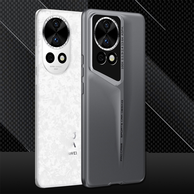 

For Huawei Nova 12 GKK Blade Ultra-thin Full Coverage Phone Case(Grey)