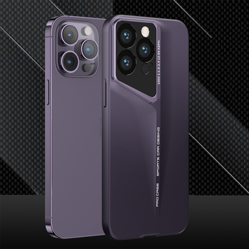 

For iPhone 14 Pro Max GKK Blade Ultra-thin Full Coverage Phone Case(Purple)